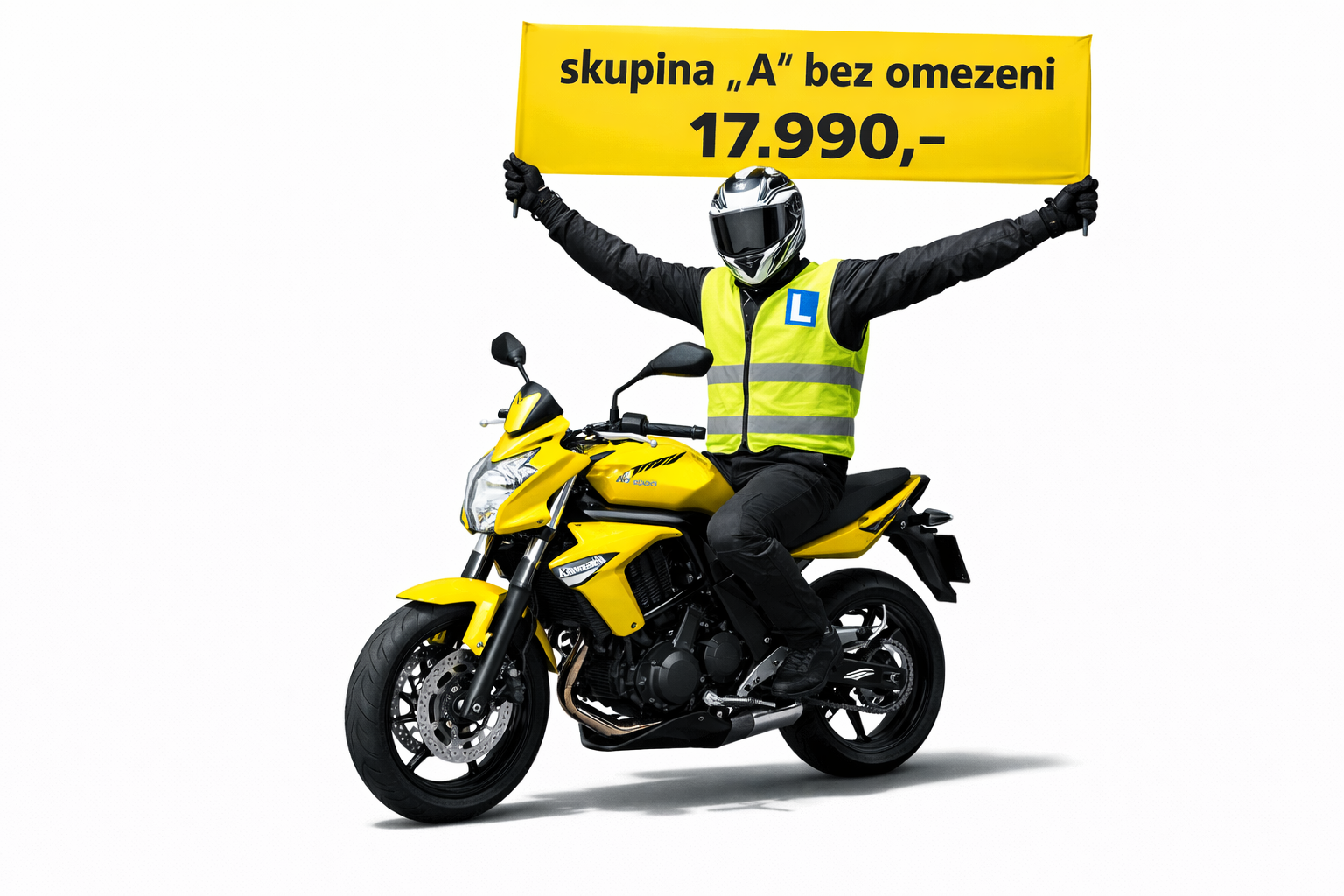 Velká motorka 17.990,-